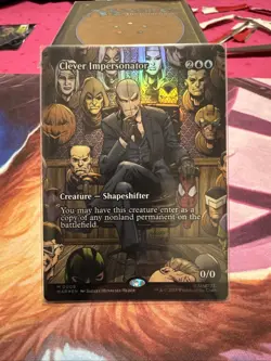 Clever Impersonator (Borderless) FOIL - MTG x Marvel’s Spider-Man NM - Image 1