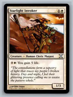 Magic The Gathering 10th Edition Starlight Invoker #47/383 MTG TCG CCG Tenth - Image 1