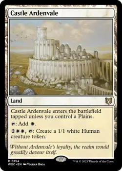 Castle Ardenvale - Near Mint MTG Commander: Wilds of Eldraine - Image 1