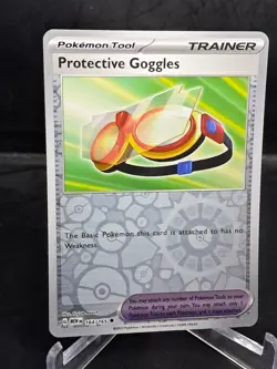 Protective Goggles 164/165 Reverse Holo | Scarlet & Violet 151 | Pokemon Card - Image 1