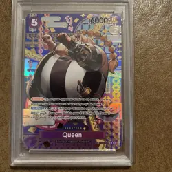 OP-08 Queen (SP) ST04-005 PSA 10 English Clean Slab. - Image 2