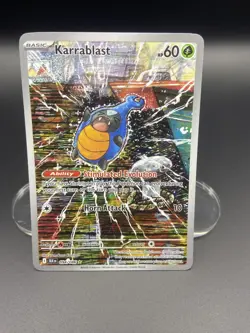 Karrablast 094/086 Sv: Black Bolt Illustration Rare! Pokemon TCG NM - Image 1
