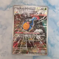 Pokemon TCG Karrablast 094/086 Black Bolt Illustration Rare Card English Edition - Image 1