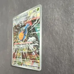 Pokemon TCG Karrablast Illustration Rare Full Art Holo Sv: Black Bolt #094/086 - Image 3