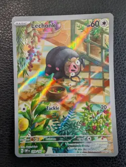Lechonk - 209/197 Obsidian Flames (Pokemon) Illustration Rare - Image 1