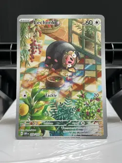 Pokemon Lechonk 209/197 Illustration Rare - Obsidian Flames - NM - Image 1
