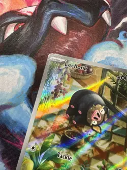 Lechonk 209/197 Illustration Rare SV03: Obsidian Flames Pokemon - Image 5
