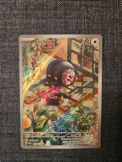 Lechonk Illustration Rare 209/197 - Pokemon Obsidian Flames - English - NM - Image 1