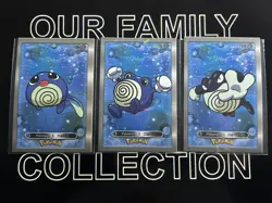 Poliwag 060 Poliwhirl 061 Poliwrath 062 Pokemon Card Database Cracked Ice Holo - Image 1