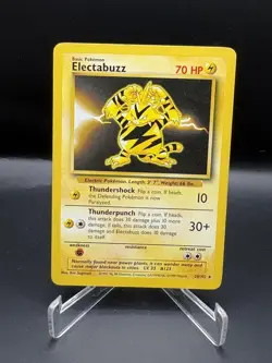 1999-2000 Electabuzz 20/102 Rare Pokemon Card Base Set Regular LP - Image 1