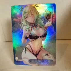 Ceres Fauna - SSR - Foil - Senpai Goddess Haven Story Anime Waifu Card - Image 2