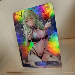 Ceres Fauna - SSR - Foil - Senpai Goddess Haven Story Anime Waifu Card - Image 4