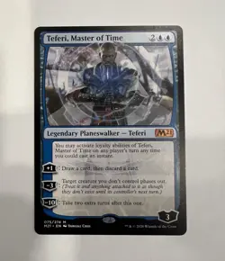 MTG Teferi, Master of Time Core Set 2021 Mythic Regular 075/274 EN - Image 1