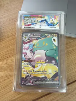 Pokemon TCG Journey Together Iono's Bellibolt EX Full Art Ace 9 183/159 - Image 1