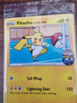 Pikachu On The Ball Promo 001/005 Sealed Pokemon TCG Pikachu Pokemon Promo - Image 2