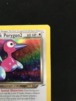 Pokemon TCG Dark Porygon2 8/105 1st Edition Neo Destiny Holo LP - Image 5