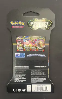 Pokemon Perfect Order Booster Pack Sleeved Clefable Art Sealed - Image 2