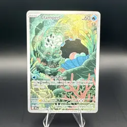 Pokemon Clamperl 195/182 Sv10: Destined Rivals Illustration Rare Holo - Image 1