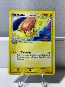 Pidgeotto (Delta Species Holo) Holon Phantoms Stamped # 49/110 Pokemon TCG LP - Image 1