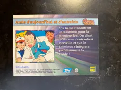 25426M POKEMON TOPPS SCREEN SNAPS 02 amis d'aujourd'hui et d'autrefois dracaufeu - Image 2