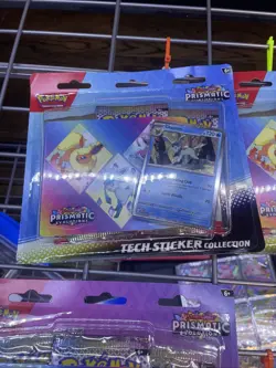 Pokemon Prismatic Tech Sticker Collection set of 6 new factory sealed - Image 3