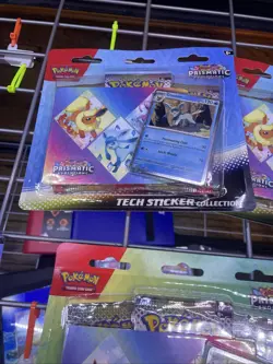 Pokemon Prismatic Tech Sticker Collection set of 6 new factory sealed - Image 4