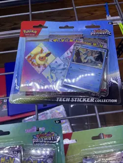 Pokemon Prismatic Tech Sticker Collection set of 6 new factory sealed - Image 5