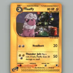 Flaaffy 77/165 Uncommon Expedition Base Set Pokemon Lightly Played - Image 1