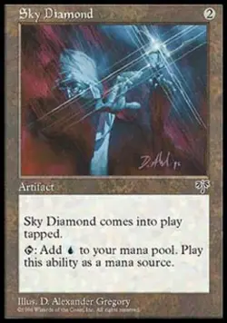 Sky Diamond - Light Play MTG Mirage - Image 1