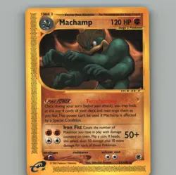 Machamp 51/165 Rare Expedition Base Set Pokemon Lightly Played - Image 1