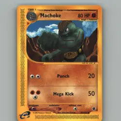 Machoke 85/165 Uncommon Expedition Base Set Pokemon Lightly Played - Image 1