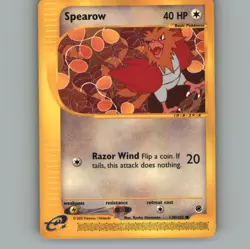 Spearow 130/165 Common Expedition Base Set Pokemon Lightly Played - Image 1