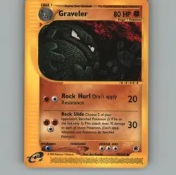 Graveler 79/165 Uncommon Expedition Base Set Pokemon Lightly Played - Image 1
