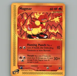 Magmar 86/165 Uncommon Expedition Base Set Pokemon Lightly Played - Image 1
