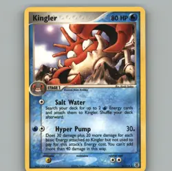 Kingler 26/112 Rare FireRed & LeafGreen Pokemon Lightly Played - Image 1