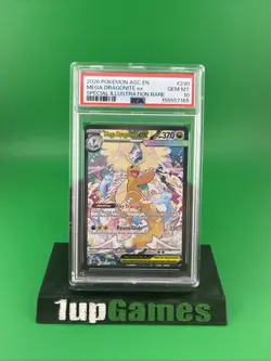 Pokemon 2026 Mega Dragonite ex 290/217 SIR Ascended Heroes GEM MINT PSA 10 - Image 1