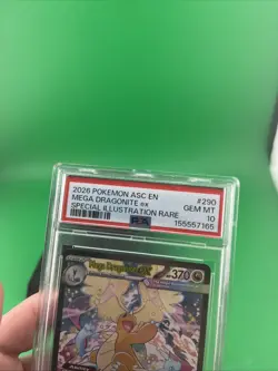 Pokemon 2026 Mega Dragonite ex 290/217 SIR Ascended Heroes GEM MINT PSA 10 - Image 3
