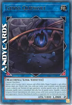 GENIO QLIPHORT • (Qliphort Genius) • Rara • EXFO IT095 • 1Ed • Yugioh! ANDYCARDS - Image 1