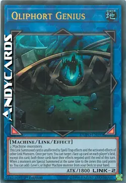 QLIPHORT GENIUS (Genio Qliphort) • Ultra R • DUPO EN095 • YUGIOH! • ANDYCARDS - Image 1