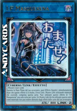 I:P MASQUERENA • Ultra R • RA05 IT105 • 1Ed • Yugioh! • ANDYCARDS - Image 1