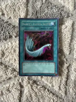 Yu-Gi-Oh - Harpies Feather Duster - WC4-E003 - Secret Rare - NM - Image 1