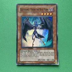 Blackwing - Shura the Blue Flame RGBT-ENPP2 Super Rare MP - Image 1
