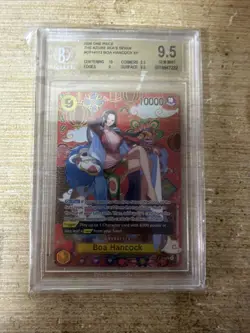 Boa Hancock OP14-112 (SP) The Azure Sea's Seven Foil BGS 9.5 - Image 1