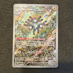 2024 POKEMON SVP EN-SV BLACK STAR PROMO 159 MAGNETON SURGING SPARKS ETB - Image 1