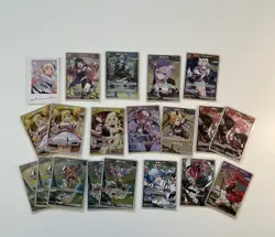 HOLOLIVE OFFICIAL CARD GAME Yuzuki Choco (SR) BUNDLE LOT 18 CARDS + POLAROID JP - Image 1