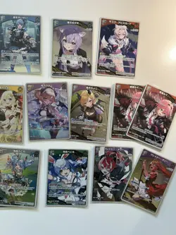 HOLOLIVE OFFICIAL CARD GAME Yuzuki Choco (SR) BUNDLE LOT 18 CARDS + POLAROID JP - Image 4