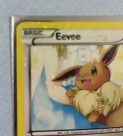 Pokemon Eevee Holo TCG Card RC14/RC25 Legendary Treasures Radiant Collection NM+ - Image 2