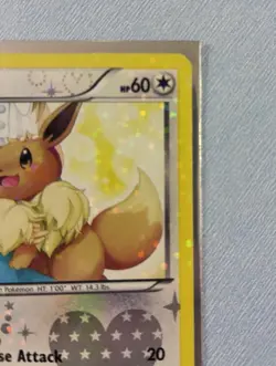 Pokemon Eevee Holo TCG Card RC14/RC25 Legendary Treasures Radiant Collection NM+ - Image 3