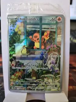 Pokemon TCG Obsidian Flames Charmander SVP 044 Promo Card New Sealed Mint - Image 1