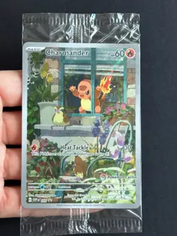 SEALED Charmander Pokemon Center STAMPED Promo Set - SVP 044 Pokemon Card - Image 1